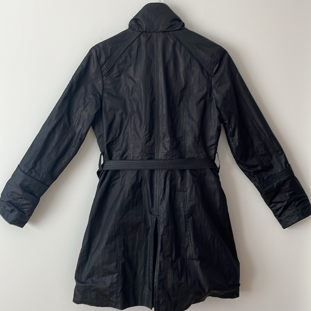 Marc New York black trench coat - Picture 3 of 4